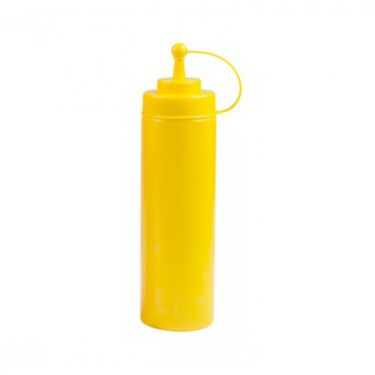 Squeeze Bottle 720ml Wide-Mouth Yellow - Image 1